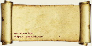 Jovana Banjac vizit kartica